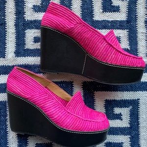 Carven x Robert Clergerie Uguette Platform Wedges